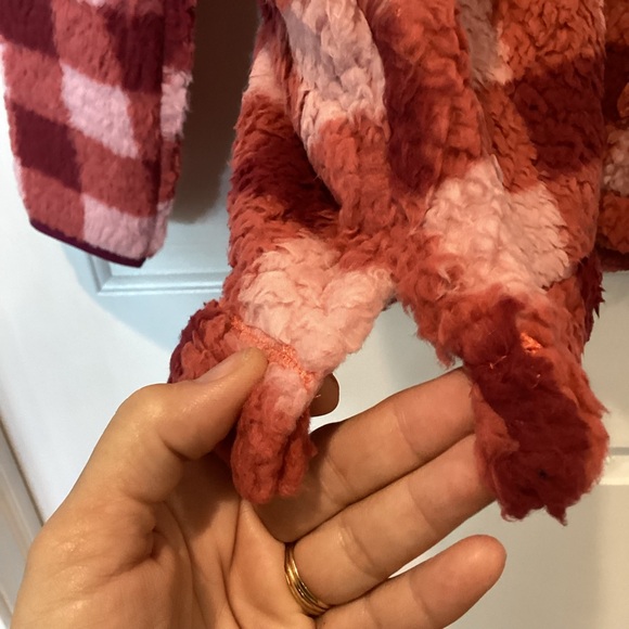 NEW Katydid Red and Pink Fleece Pullover - Picture 7 of 10